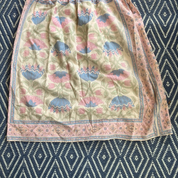 Two Patterned Canio Skirts-Printed floral pattern, handmade, 100% cotton - Picture 3 of 5